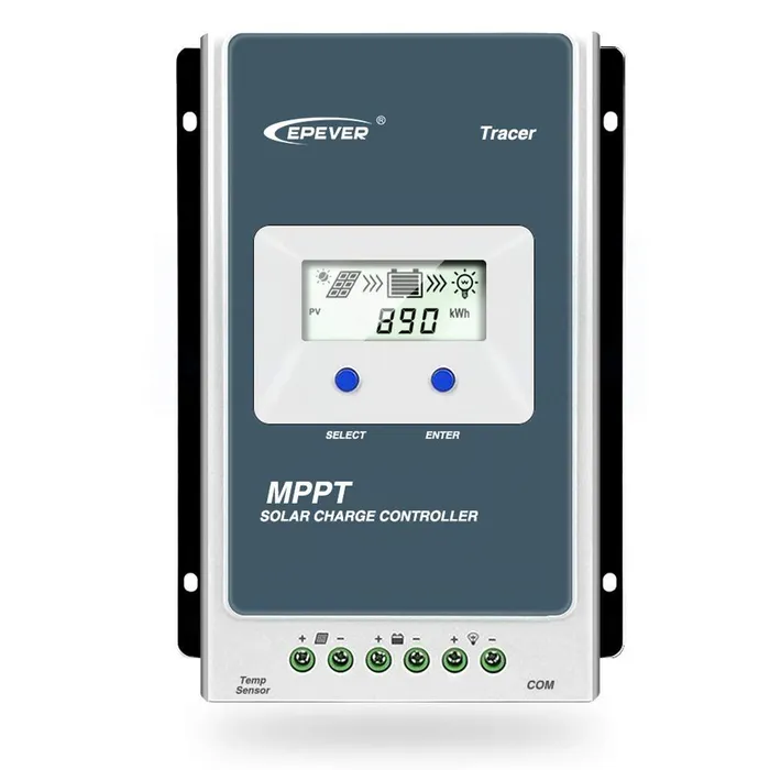 regulador mppt 20a epever tracer 2210an