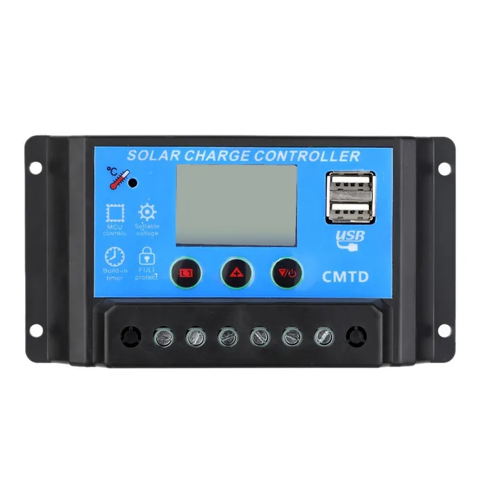 Regulador Solar 20A 12V Viasolar
