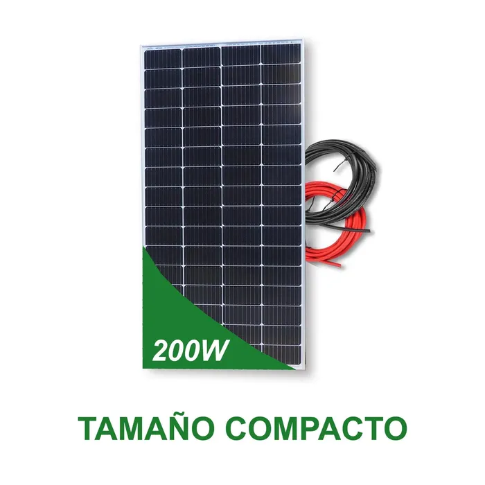 panel solar 200w 12v perc viasolar